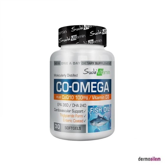 Omega 3 & Balık YağlarıSuda VitaminBigjoy Suda Vitamin Co-Omega 30 Soft Gel