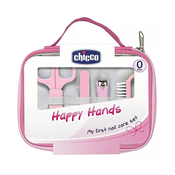 Temizleme ÜrünleriChiccoChicco Happy Hands Tırnak Bakım Seti Pembe