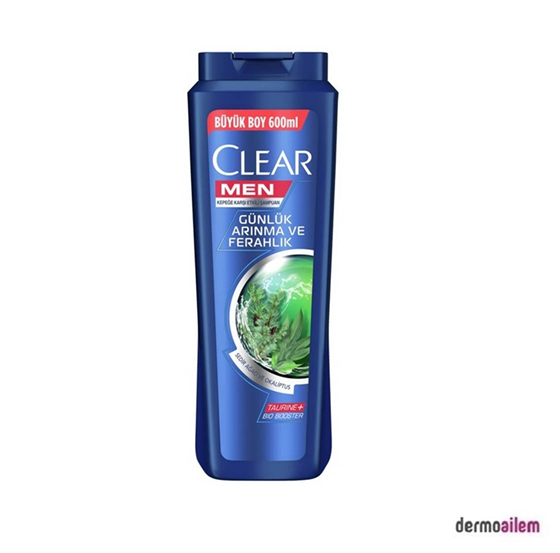 ŞampuanlarClearClear Men Günlük Arınma ve Ferahlık Şampuan 600 ml