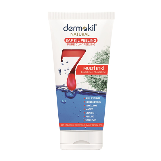 Peeling & SoyucuDermokilDermokil Natural Skin 7 Etkili Günlük Cilt Bakım Kürü 150 ml