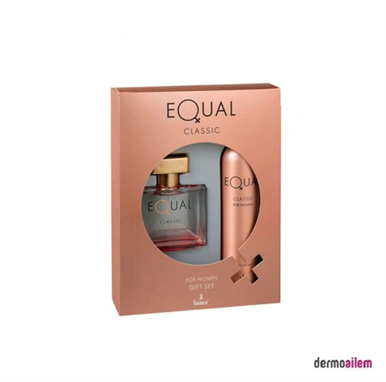 Kadın ParfümEqualEqual EDT Klasik Parfüm 75 ml + Deodorant 150 ml Kadınlar İçin