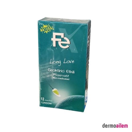 PrezervatiflerFeFe Prezervatif Long Love Geciktirici Etkili 12 Adet