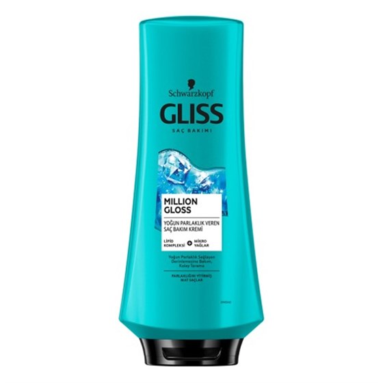 Saç KremleriSchwarzkopfGliss Million Gloss Şampuan 400 ml ml