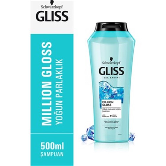 ŞampuanlarSchwarzkopfGliss Million Gloss Şampuan 500 ml