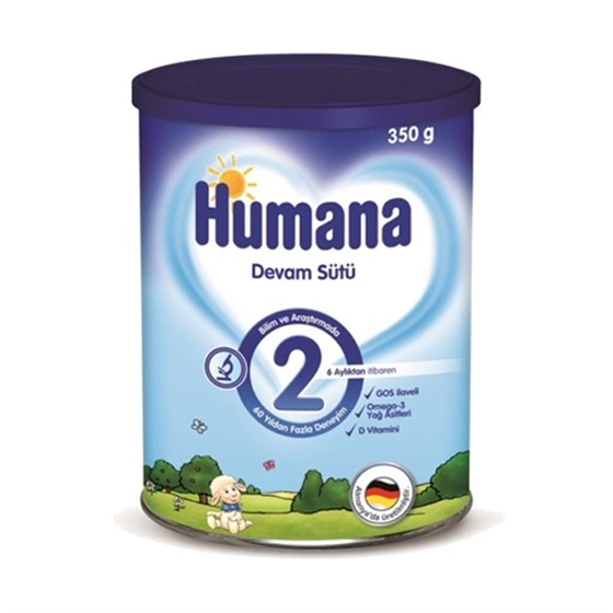 MamalarHumanaHumana 2 Metal Kutulu Devam Sütü 350 gr