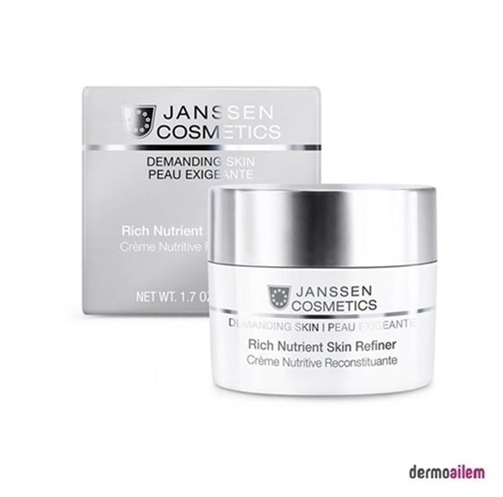 Nemlendirici & OnarıcıJanssen CosmeticsJanssen Cosmetics Demanding Rich Nutrient Skin Refiner 50 ml Nemlendirici Krem