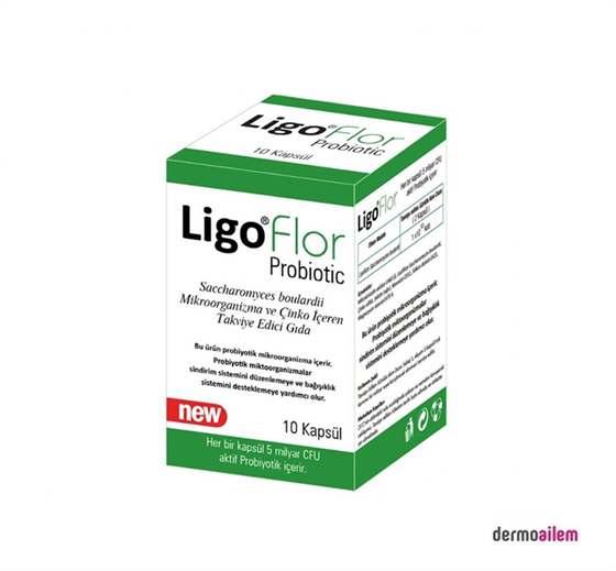 ProbiyotiklerRcFarmaLigoflor Probiyotik 10 Kapsül