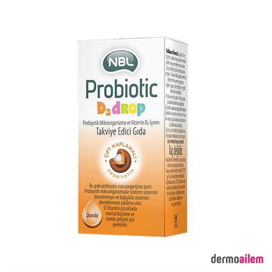 Besin Takviyesi ÜrünleriNBLNbl Probiotic D3drop Takviye Edici Gıda 7.5 ml