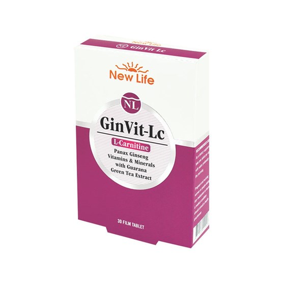 Takviye Edici GıdalarNewlifeNew Life GinVit-Lc 30 Tablet
