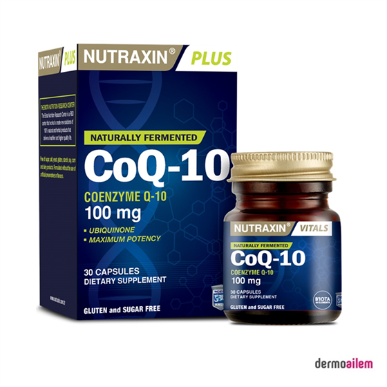 Takviye Edici GıdalarNutraxinNutraxin Co Q-10 30 Softgel