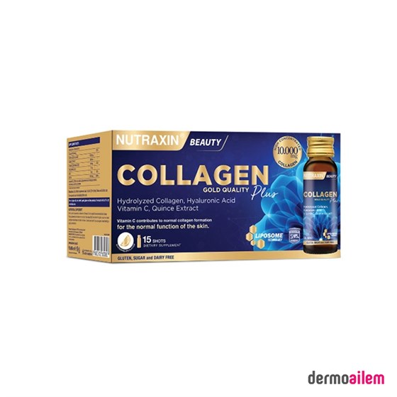 Kolajen ( Collagen )NutraxinNutraxin Collagen Plus Takviye Edici Gıda 15 x 50 ml ( Karpuz Aromalı )