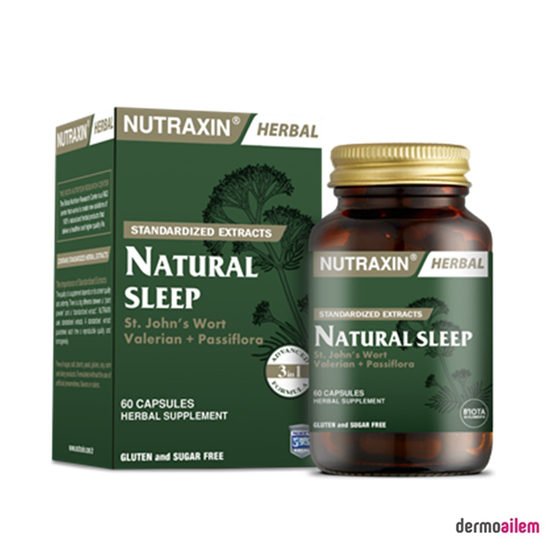 MultivitaminlerNutraxinNutraxin Naturel Sleep 60 Kapsül