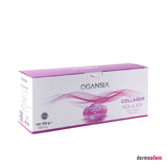 Kolajen ( Collagen )OgansiaOgansia Kolajen İçeren Takviye Edici Gıda 30x10 g