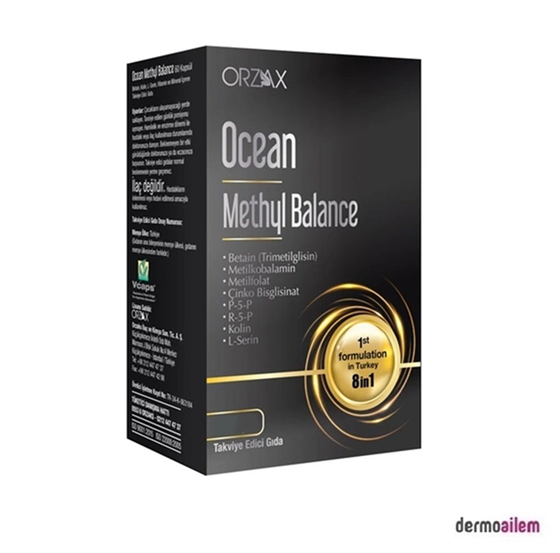 Takviye Edici GıdalarOrzaxOrzax Ocean Methyl Balance 30 Kapsül