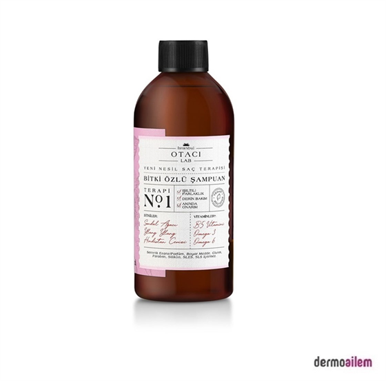 Saç Bakım ÜrünleriOtacıOtacı LAB No:1 Nemlendirici Onarıcı Şampuan 250 ml