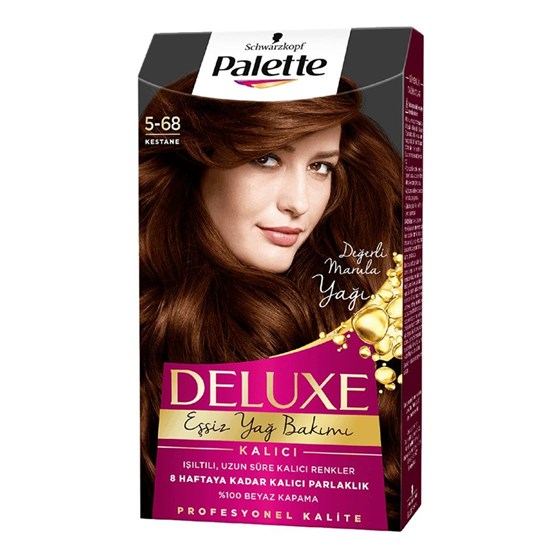 Saç BoyalarıPALETTEPalette Deluxe 5-68 Kestane Saç Boyası