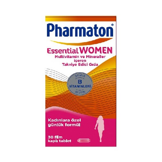 Takviye Edici GıdalarPharmatonPharmaton Essential Women Takviye Edici Gıda 30 Tablet