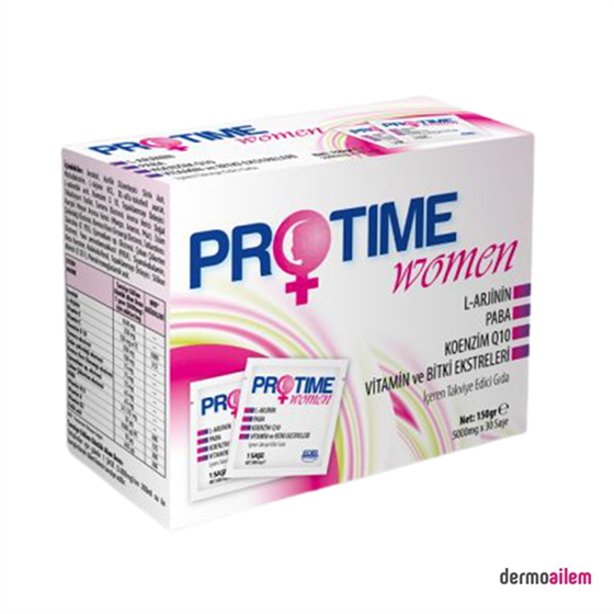 Takviye Edici GıdalarEdis PharmaProtime Women 5000 mg 30 Saşe