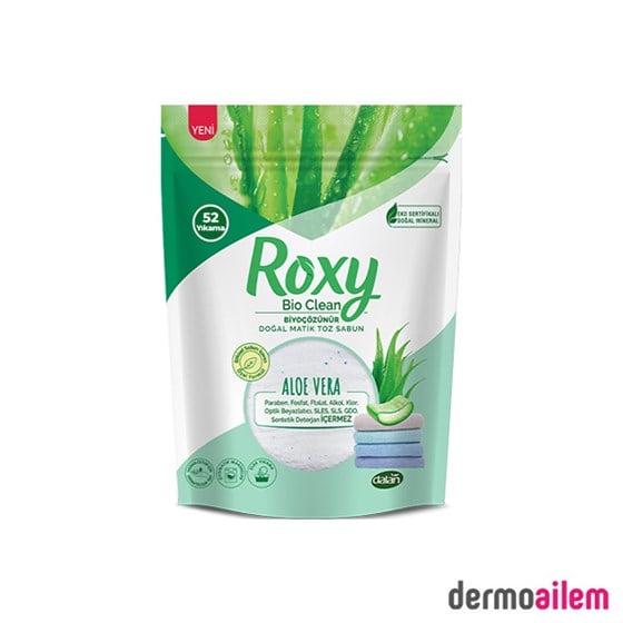 Çamaşır DeterjanlarıDalanRoxy Bio Clean Aloe Vera Sabun Tozu 1.6 Kg