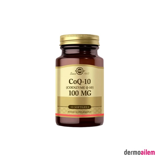 Takviye Edici GıdalarSolgarSolgar Coenzyme Q-10 100 mg 30 Softjel