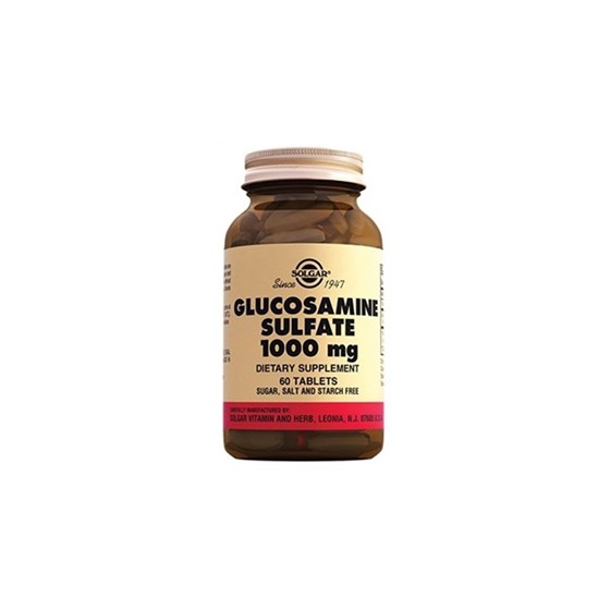Takviye Edici GıdalarSolgarSolgar Glucosamine Sulfate 1000 mg 60 Tablet
