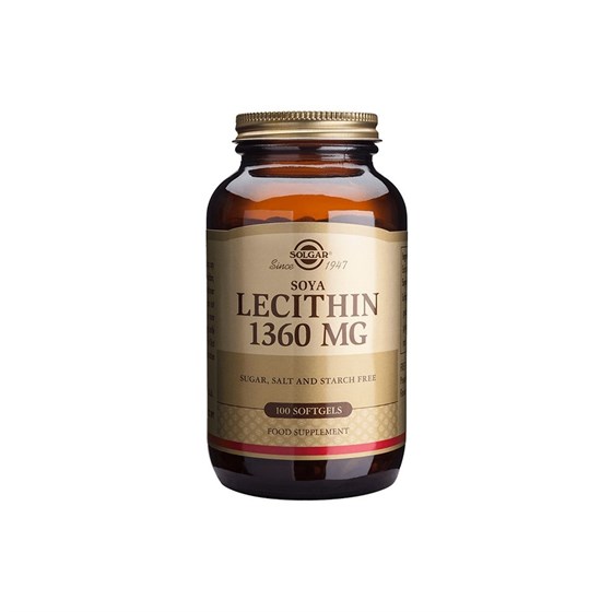 Takviye Edici GıdalarSolgarSolgar Lecithin 1360 mg 100 Kapsül