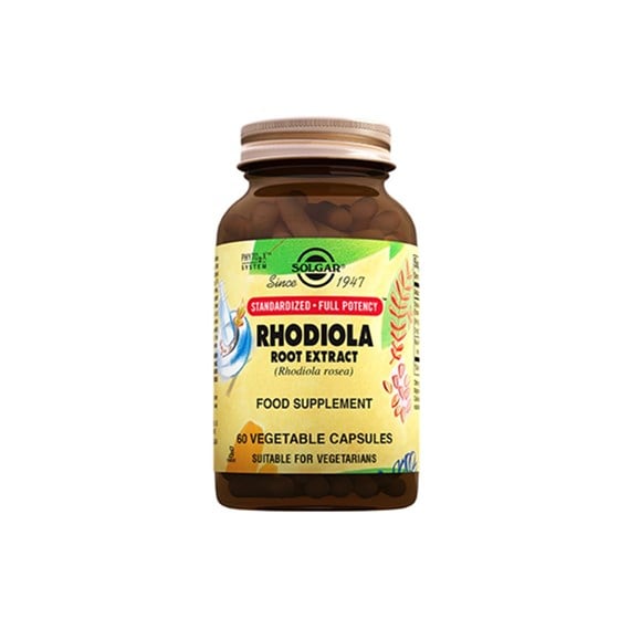 Takviye Edici GıdalarSolgarSolgar Rhodiola Root Extract 60 Kapsül