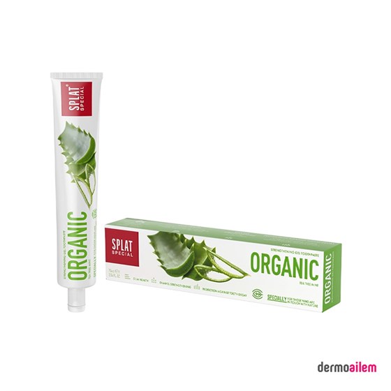 Diş MacunlarıSPLATSplat Organic Aloe Vera Diş Macunu 75ml