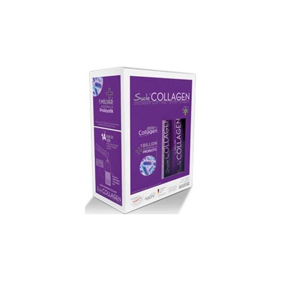 Kolajen ( Collagen )Suda CollagenSuda Collagen Takviye Edici Gıda Erik Aromalı 30x40 ml
