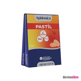PastillerApidemicaApidemica Portakal Bal C Vitamini Pastil 24 Adet