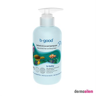 Şampuan & Duş JeliB-GoodB-Good Bebek ve Çocuk Saç Vücut Şampuanı 500ml