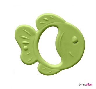 Biberon & Emzik & OyuncakBambinoBambino Yeşil Balık Desenli Kauçuk Yumuşak Diş Kaşıyıcı
