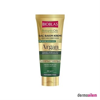 Saç Bakım ÜrünleriBioblasBioblas Argan Yağlı Besleyici Onarıcı Saç Bakım Kremi 250 ml