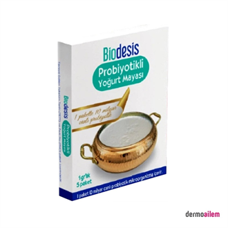 ProbiyotiklerBiodesisBiodesis Probiyotikli Yoğurt Mayası 1gr x 5 Adet