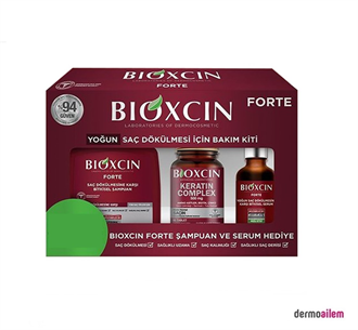 Saç DökülmesiBioxcinBioxin Forte Yoğun Saç Dökülmesi İçin Bakım Kiti