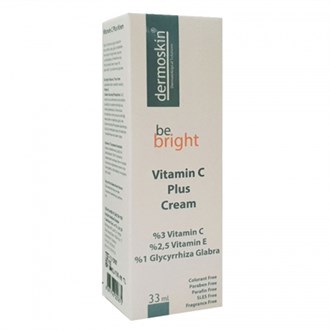 Lekeli Ciltler & AydınlatıcıDermoskinDermoskin Be Bright Vitamin C Plus Krem 33 ml