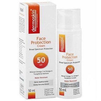 Spf 20 & 50 ArasıDermoskinDermoskin Face Protection Spf 50 50 ml