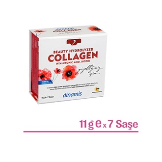 Kolajen ( Collagen )DinamisDinamis Beauty Hydrolyzed Collagen 11 gr 7 Şase