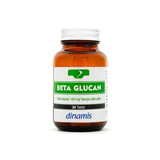 Takviye Edici GıdalarDinamisDinamis Beta Glucan 100 mg 30 Tablet