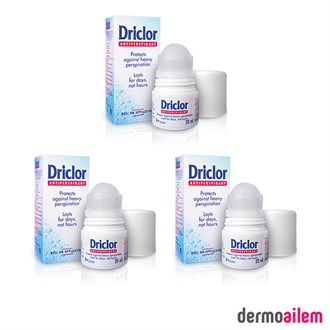 Parfüm DeodorantDriclor Driclor Solution Roll-On 20 ml - Antiperspirant 3'li