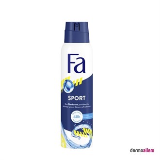 Erkek DeodorantFaFa Men Sport 150 ml Deo Sprey 1