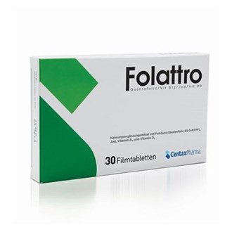Takviye Edici GıdalarCentax PharmaFolattro Folik Asit 30 Tablet