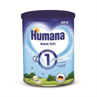 MamalarHumanaHumana 1 Metal Kutulu Bebek Sütü 350 gr