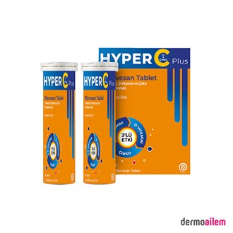 Takviye Edici GıdalarHyperHyper C Plus 20 Efervesan Tablet