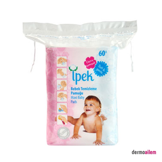 Temizleme Ürünleriİpekİpek Maxi Bebek Temizleme Pamuğu 60 Adet