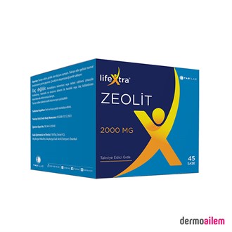 Takviye Edici GıdalarTab İlaçLifextra Zeolit 2000 mg 45 Saşe