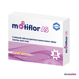 ProbiyotiklerAbfenMotiflor As 15 Emme Tablet
