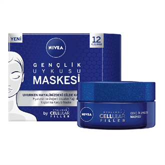 Anti & Age ÜrünleriNiveaNivea Hyaluron Cellular Filler Gençlik Uykusu Maskesi 50 ml