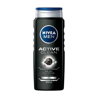 Vücut Temizleme & Duş JeliNiveaNivea Men Active Clean Duş Jeli 500 ml