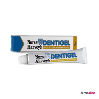 Bebek Ve Çocuklar İçin Ağız BakımıNurse Harvey'sNurse Harveys Dentigel Diş Jeli 15gr